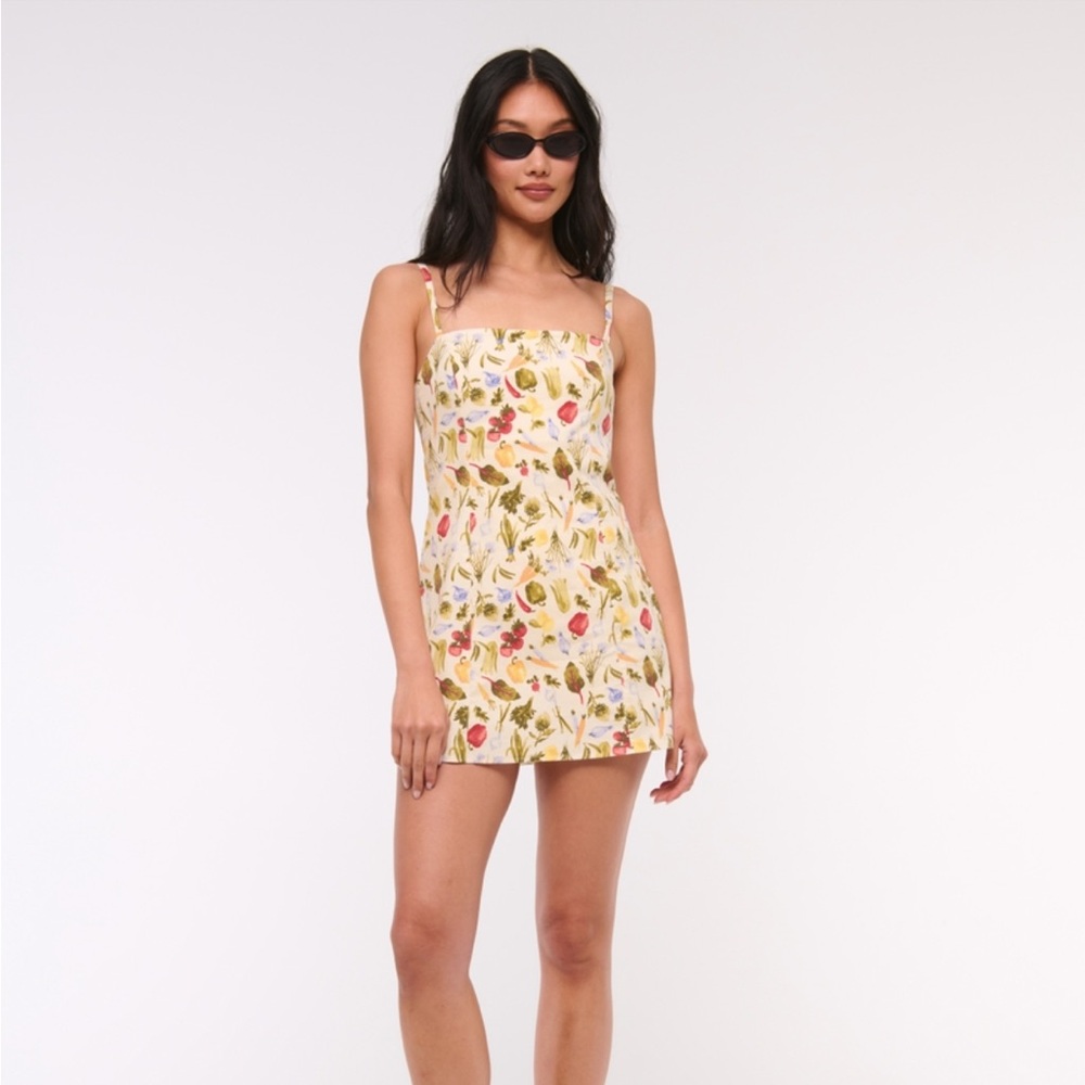 Abercrombie & Fitch Multicolor Floral Mini Dress
